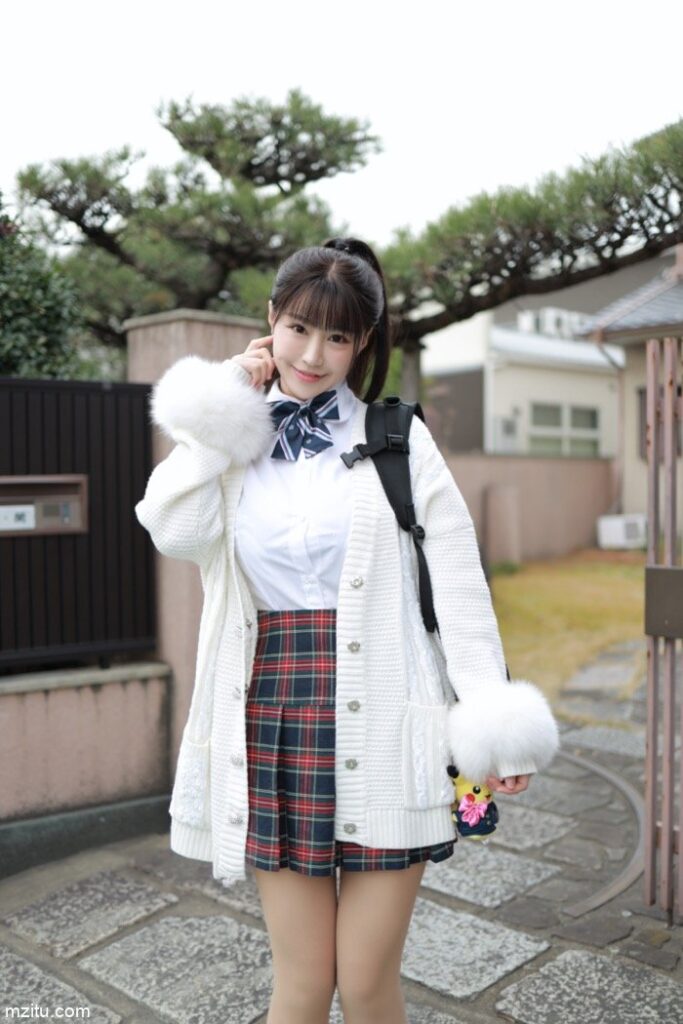 甜美小姐姐朱可儿：下课后来一场尾随的约会-猫爪图