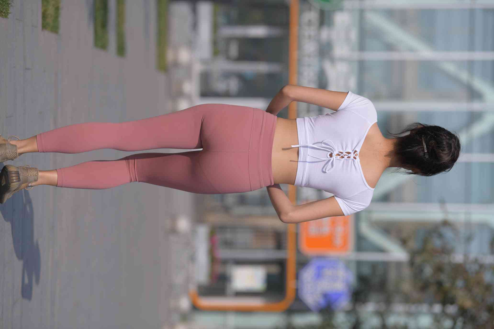 很漂亮的瑜伽裤女孩【419P】04013-好看哟