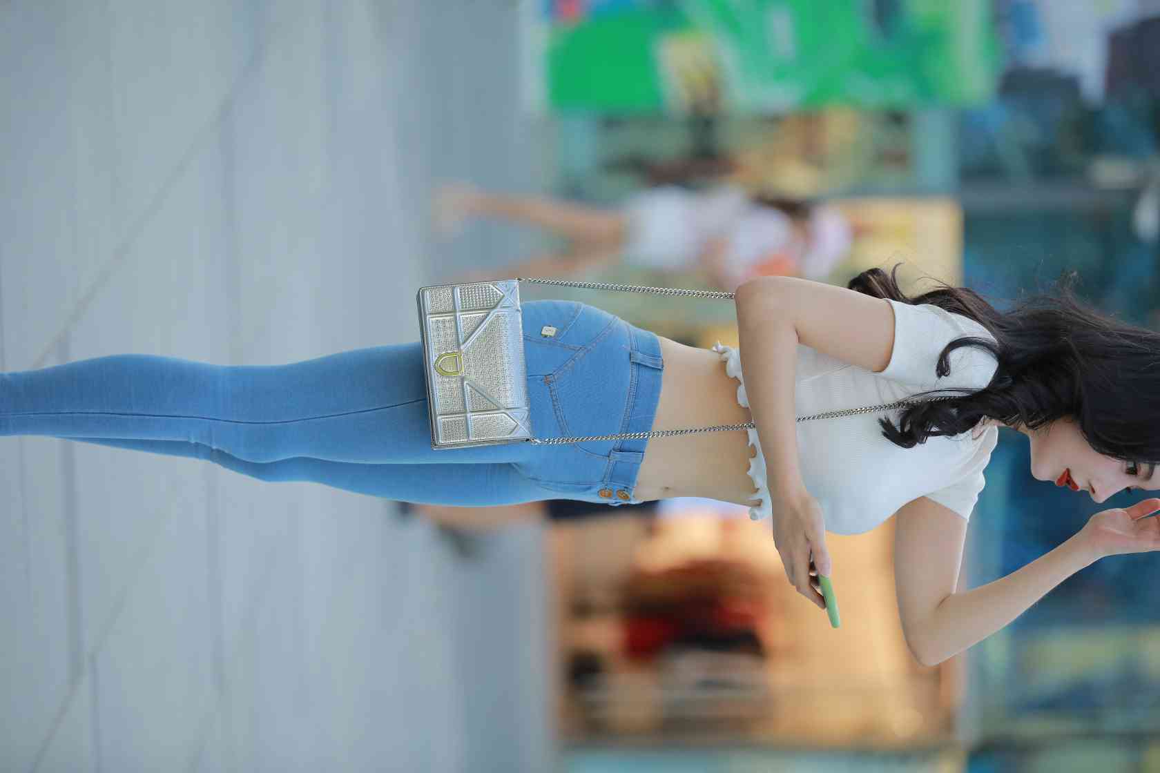 图片[3]-非常漂亮的紧身牛仔裤女孩【115P】04016-好看哟