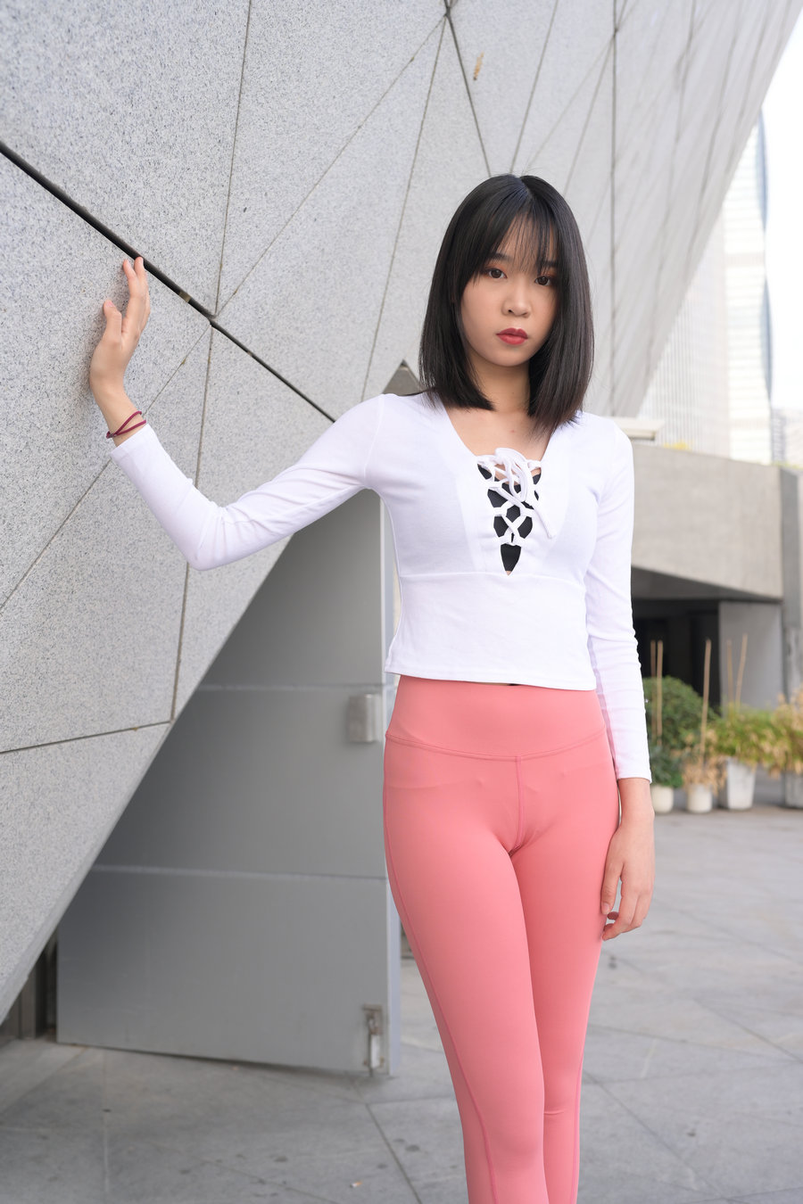 图片[3]-粉色瑜伽裤年轻女孩 J1311 417P17V-14.9GB-好看哟