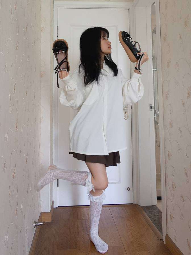 图片[3]-百褶裙可爱又大方的小姑娘【122P】20002-好看哟