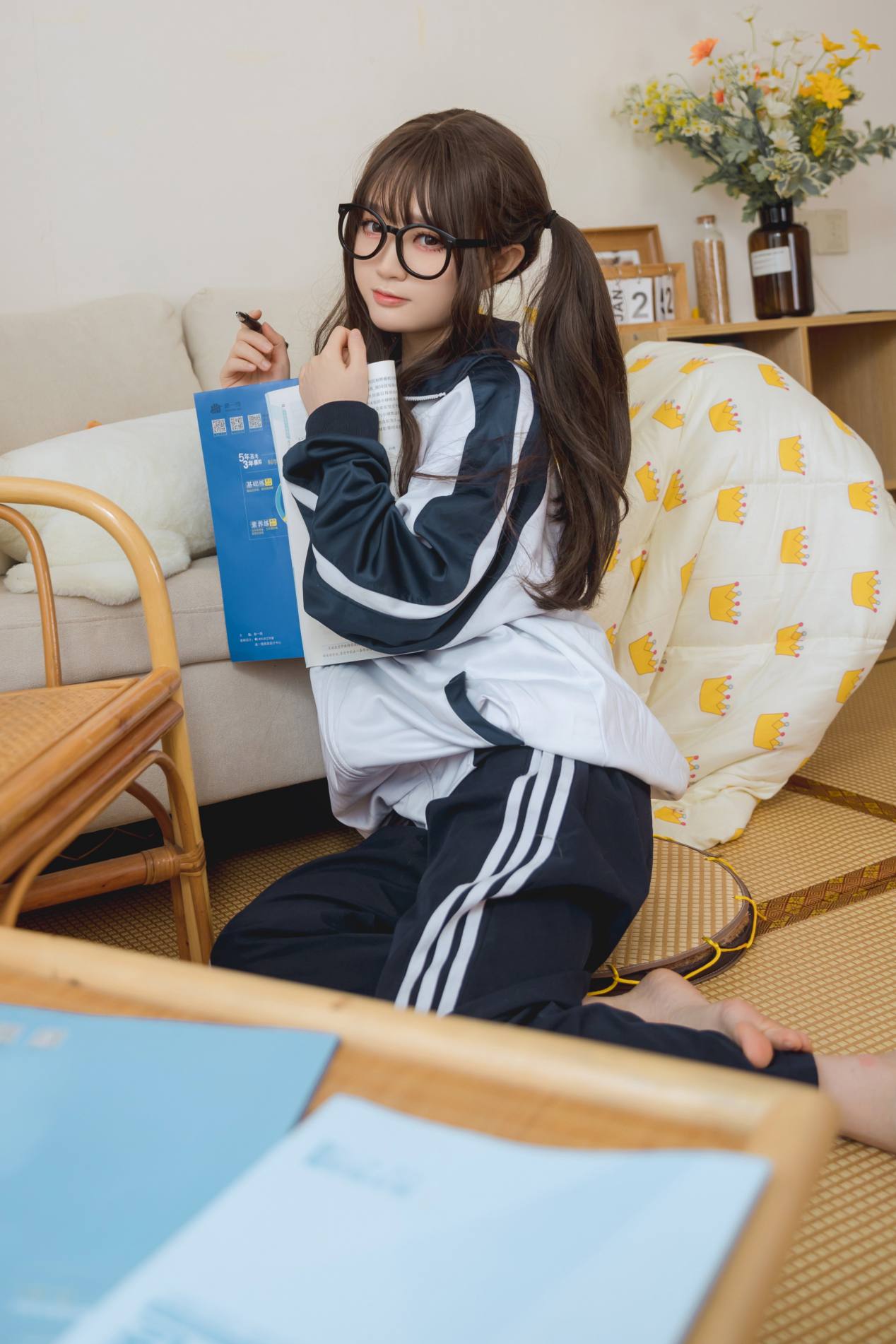 图片[4]-穿校服的双马尾女孩【64P】20010-好看哟