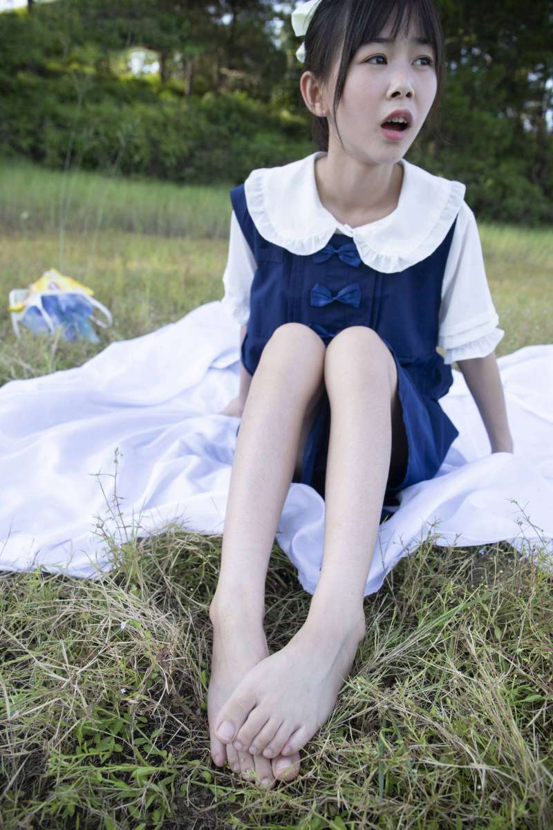 非常甜美的牛仔裙女孩【226P】20021-好看哟