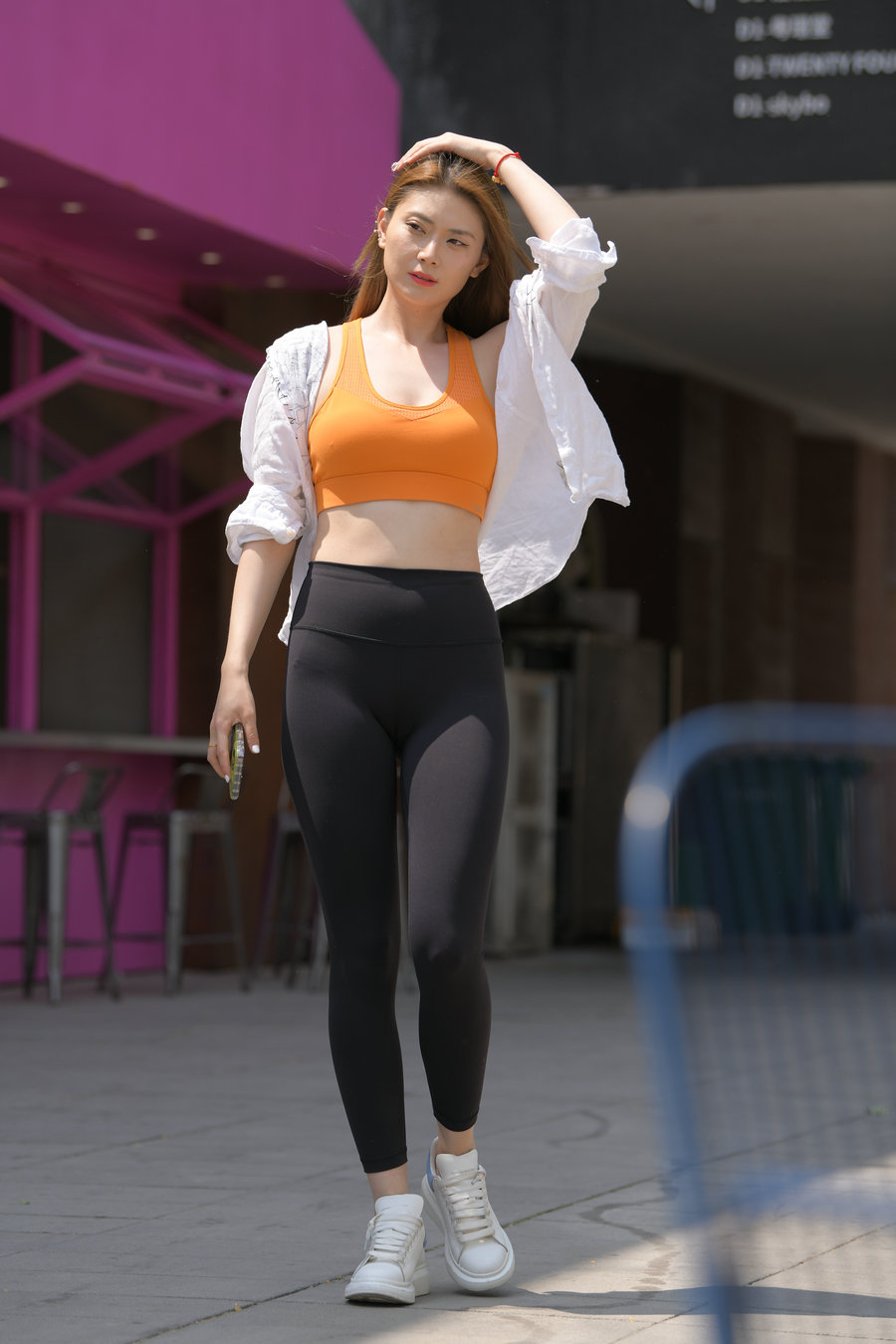 自信的瑜伽裤女孩J3670 712P-14.9GB-好看哟