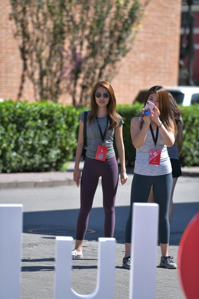 紫色瑜伽裤墨镜导游J4604 27P-336MB-猫爪图