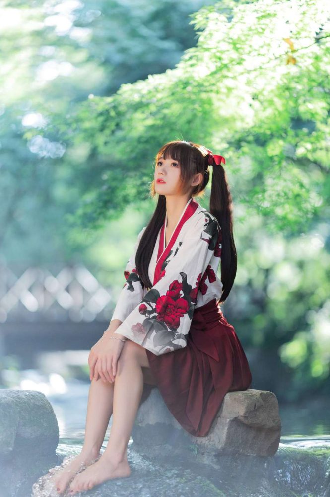 【免费】穿汉服的双马尾女孩【35P】20025-猫爪图