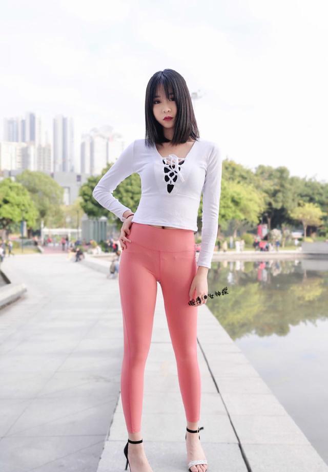 图片[2]-粉色瑜伽裤年轻女孩 J1311 417P17V-14.9GB-好看哟