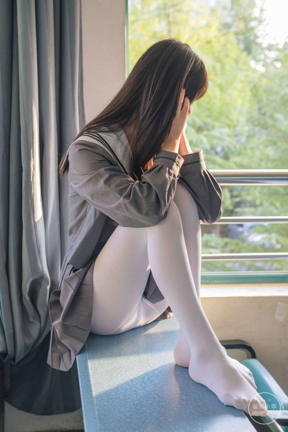 图片[4]-白丝清纯少女真的太可爱了【60P】20001-好看哟