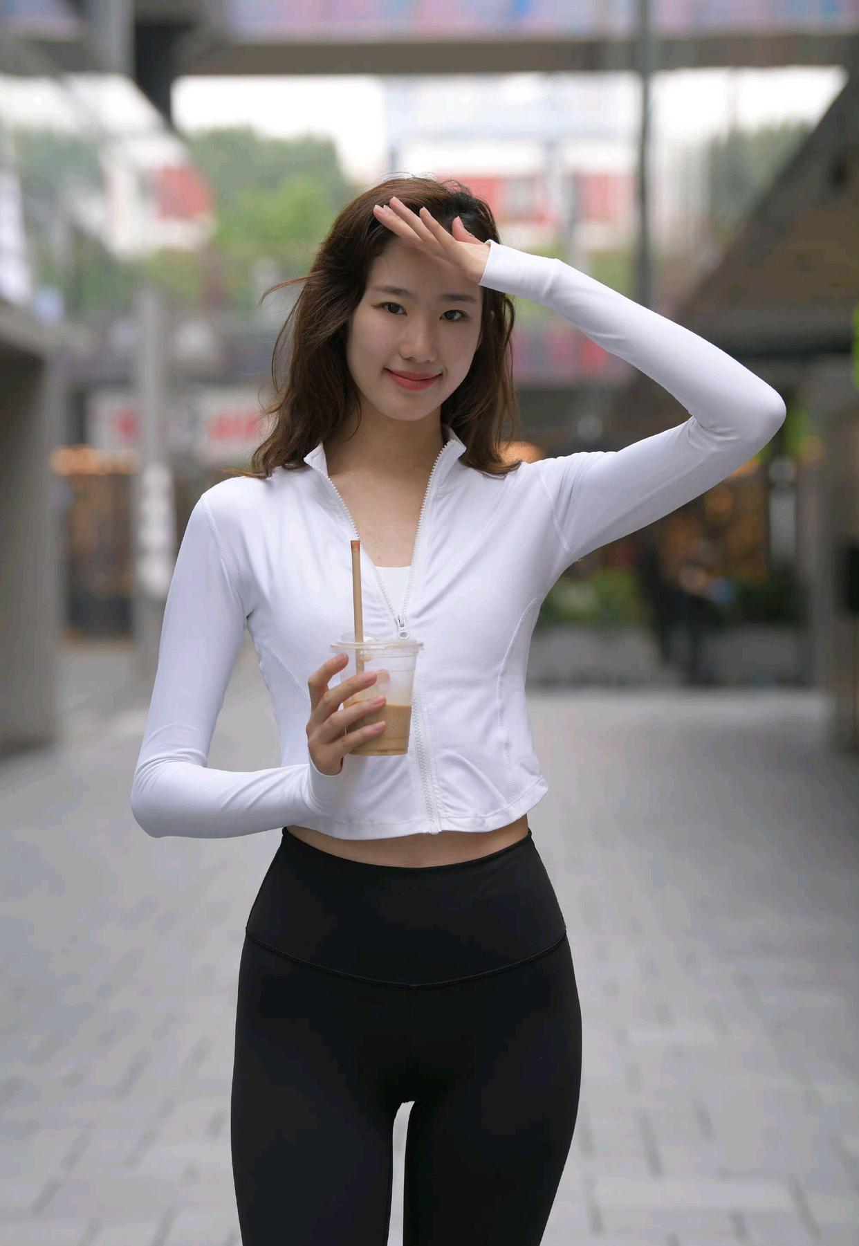 图片[4]-像刘亦菲的黑色瑜伽裤女孩J2237 340P1V-14.8GB-好看哟