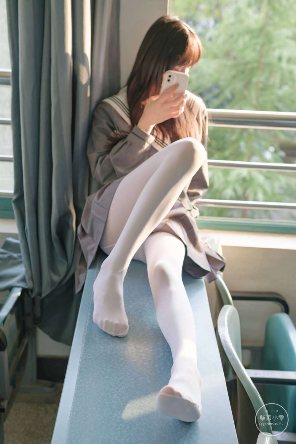 图片[6]-白丝清纯少女真的太可爱了【60P】20001-好看哟