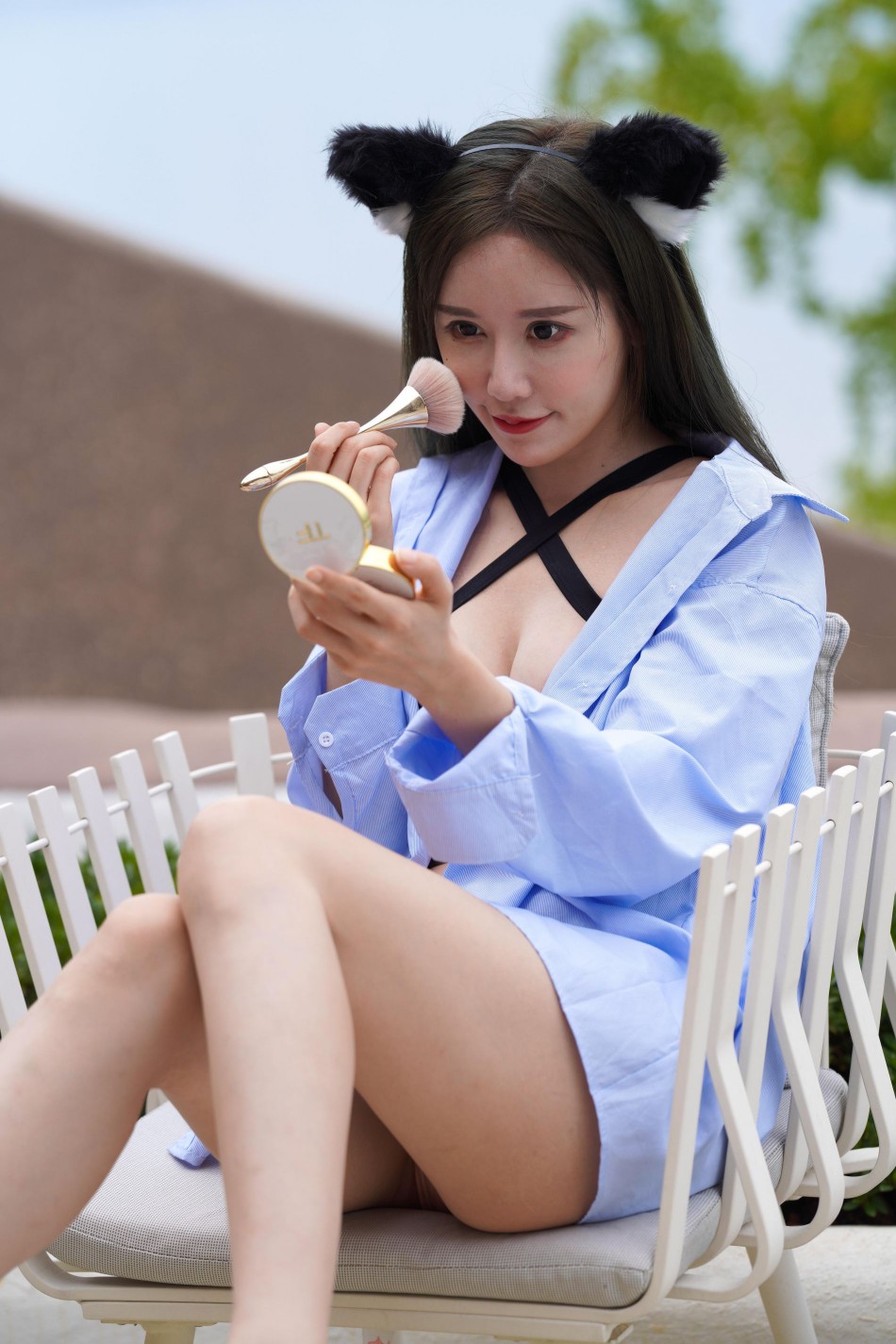 图片[5]-可爱的猫耳朵比基尼美少女【394P】00043-好看哟