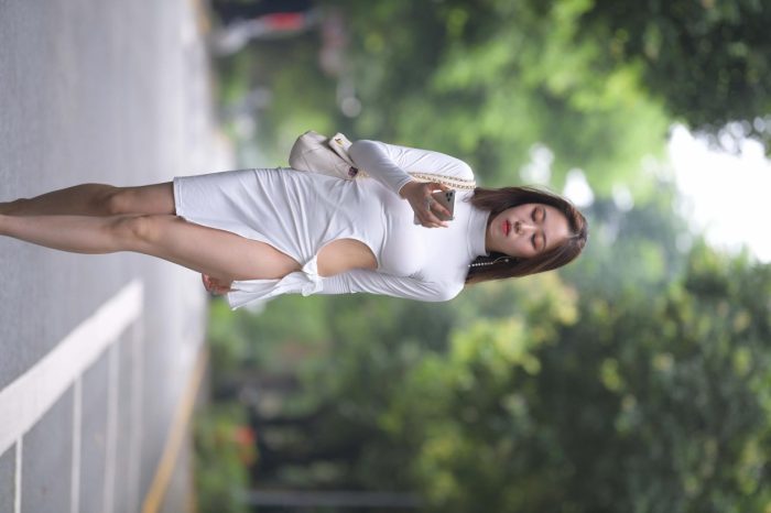 非常精致的侧边裙姑娘，忒好看了！【299P】00017-猫爪图