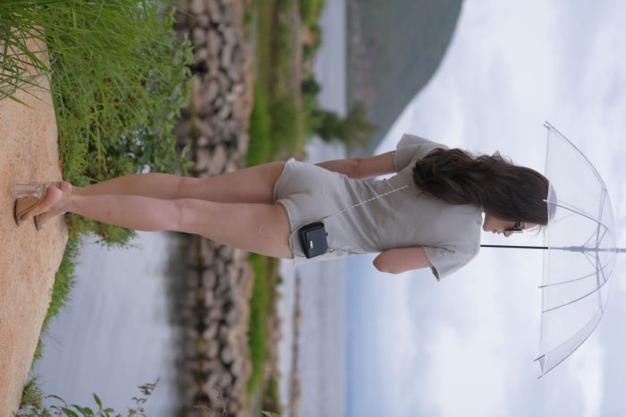 在海边开跑车的连衣短裤女孩【390P】00030-猫爪图