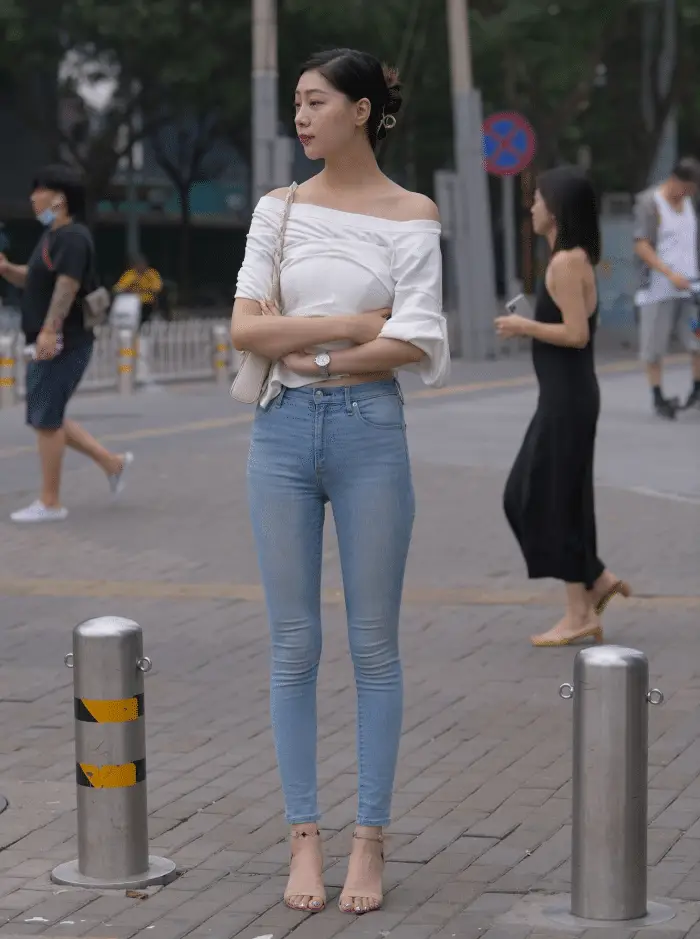 图片[3]-紧身牛仔裤优雅小女人J2238 322P1V-14.1GB-好看哟