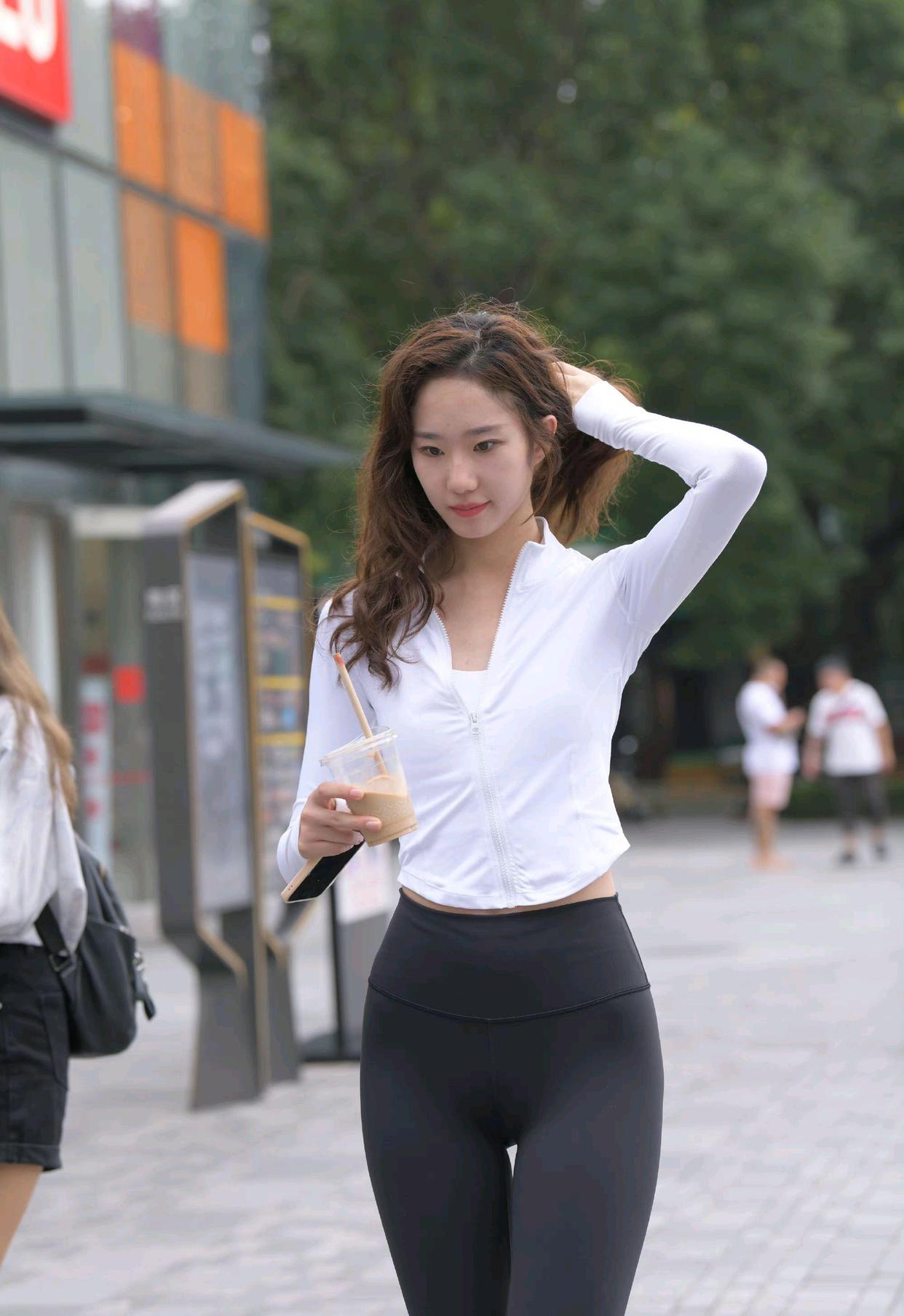 图片[5]-像刘亦菲的黑色瑜伽裤女孩J2237 340P1V-14.8GB-好看哟