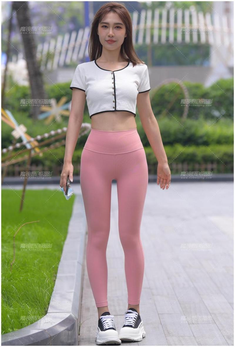 图片[4]-街拍粉色瑜伽裤女孩J2900 645P1V-20.7GB-好看哟