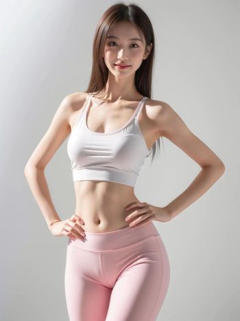 图片[17]-AI瑜伽裤清纯妹子系列图-好看哟