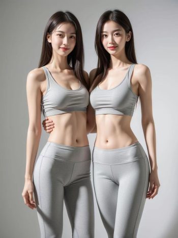 图片[9]-AI瑜伽裤清纯妹子系列图-好看哟