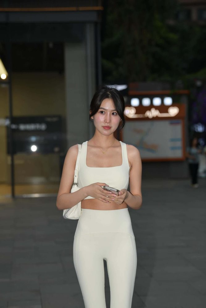 图片[2]-P0103 白色瑜伽运动装【212P】-猫爪图